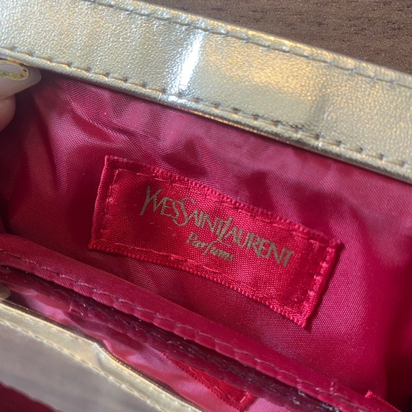 YSL mini pochette, magnetic close with mirror inside - Picture 5 of 6
